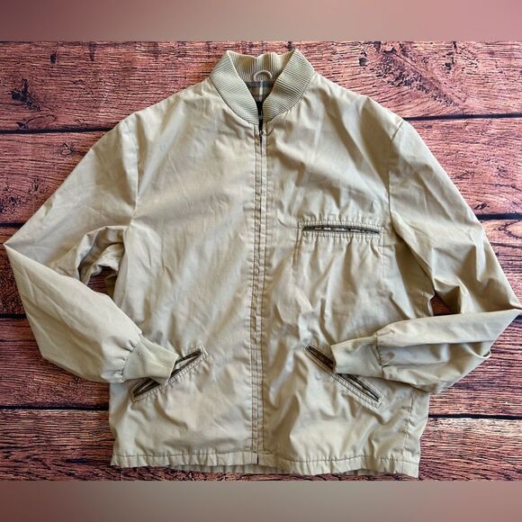 Vintage‎ Shanhouse Work Jacket Weather Winner Lined Size 44 - Picture 1 of 12
